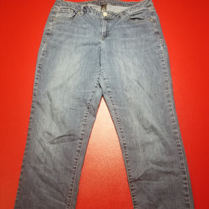 Lane Bryant sz 14 Genius Fit straight leg jeans